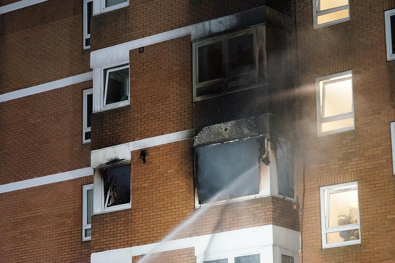 Man dies following fire at Eastbourne flat