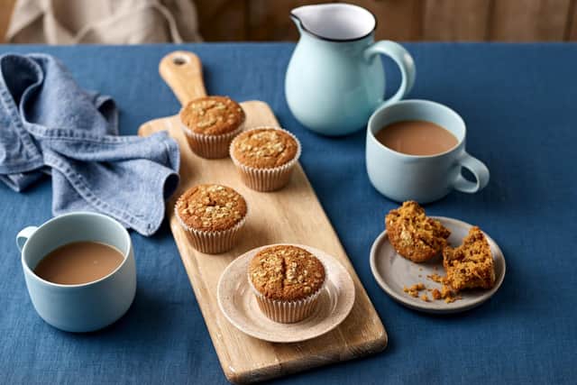 Wholemeal sultana cupcake muffins