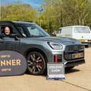 Graham Milner has won a dream car and cash prize worth more than £90,000 courtesy of online competition specialist BOTB