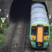 Rail delays are currently affecting multiple services due to a fault on a train, Southern Rail has reported.