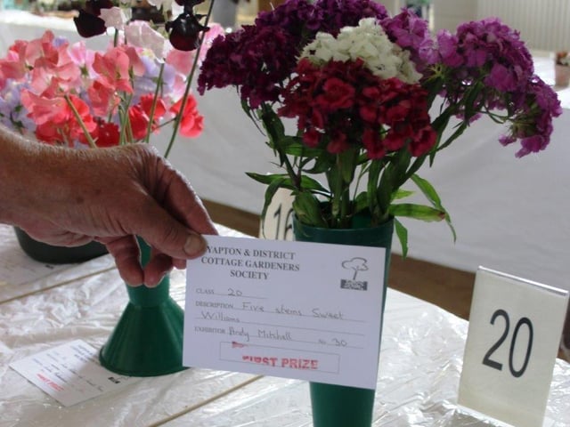 Yapton Cottage Gardeners’ Society held its first early summer flower show for three years and was pleased with the results