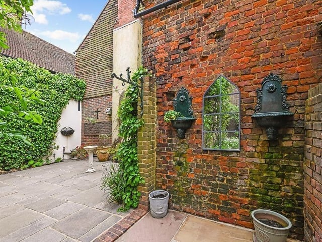 This town house really is quite special, converted from the former court house in Steyning. It has come on the market with estate agent Hamilton Graham at £1.6million.