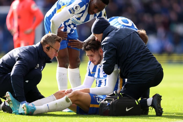 The Polish midfielder has been on the side-lines since picking up a knee injury in April 2021, when Brighton drew 0-0 to Norwich at the Amex Stadium. 
He returned to light training in Dubai whilst the squad completed their warm winter training camp during the 2022 World Cup, and has been continuing his rehab back at the training ground, with the hope of being available for selection by the end of this month. 
(Photo by Warren Little/Getty Images)