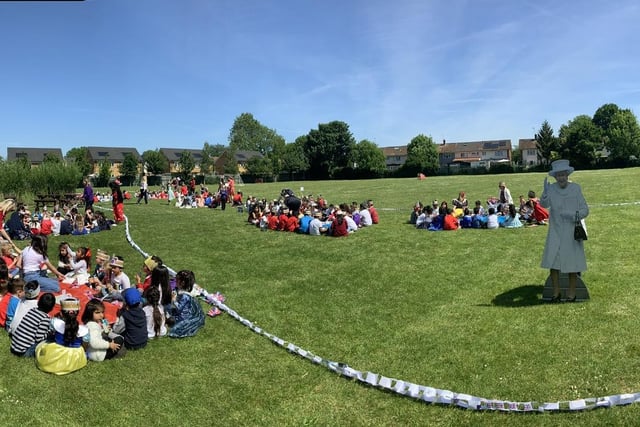 Jubilee Picnic at Langley Green Primary School
