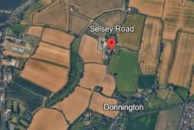 Selsey Road in Donnington will be closed during the daytime for urgent work to remove dangerous dead and dying ash trees affected by ash dieback. Picture: Google Earth
