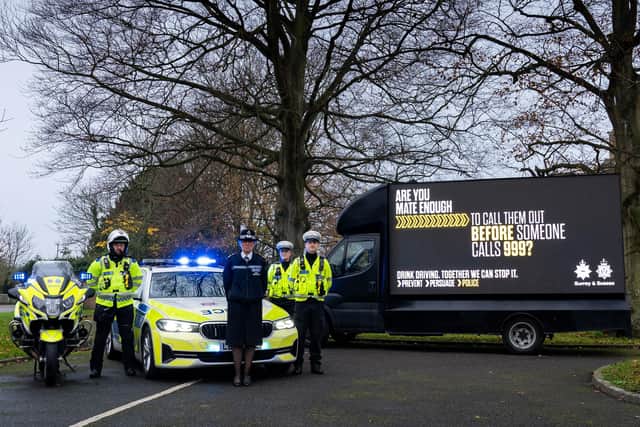Sussex Police launched the national campaign called Drink Driving: Together We Can Stop It.