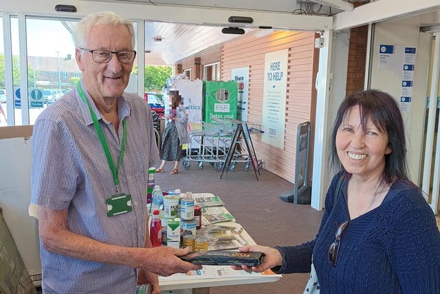 Eastbourne Foodbank collection
