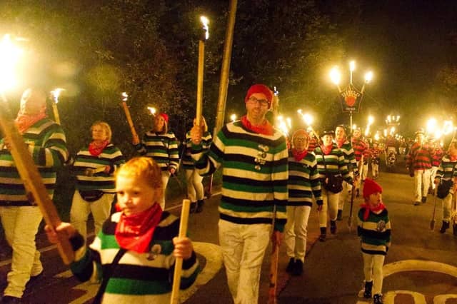 Heathfield Bonfire Society. Photo by Simon Hennessey