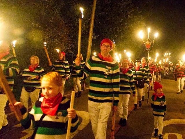 Heathfield Bonfire Society. Photo by Simon Hennessey
