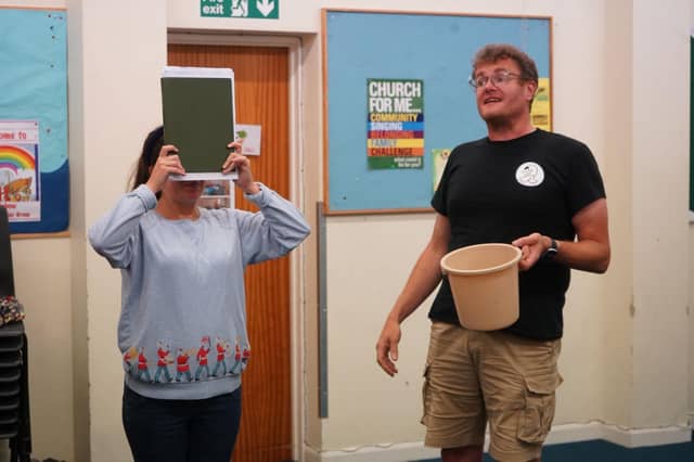 'Patience' rehearsals in progress