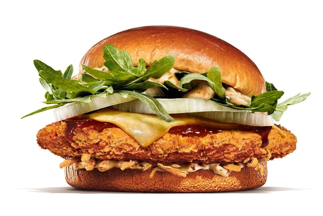 Chicken 'Smoky Chimichurri' burger