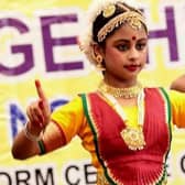 Nine-year-old Sanaya Mohandas from Burgess Hill Girls has been practising Bharatanatyam since she was six