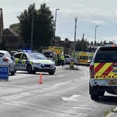 Emergency services have closed the A259 through Southbourne and Emsworth following a serious collision yesterday afternoon. Picture contributed.