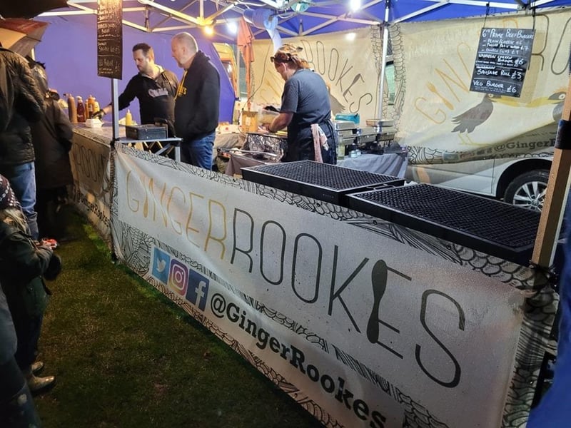 There were side shows, fairground rides and food stalls