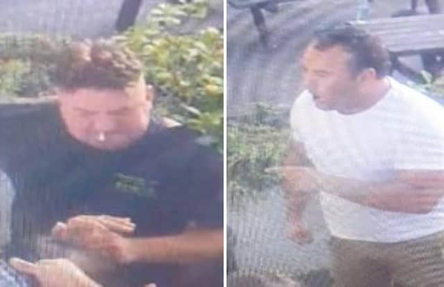 Police are on the hunt for two men following an assault on a man at Selsey Golf Club on July 30.