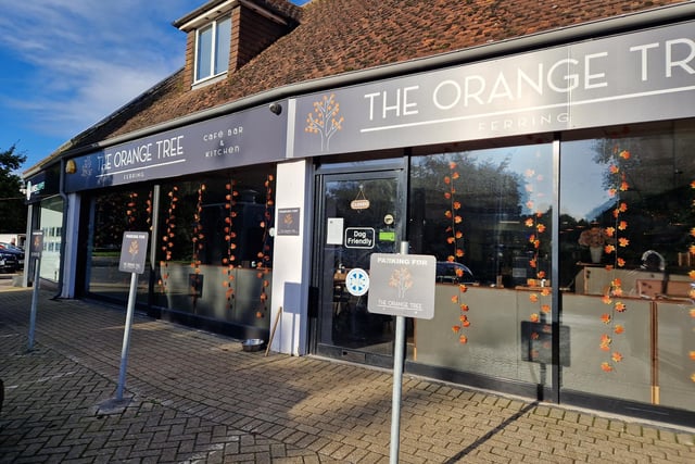 The Orange Tree in Ferring, which sponsored the festival and provided trail maps for a donation to the chosen charity, Girlguiding in Ferring