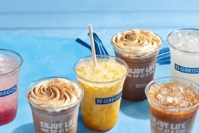 Greggs' new iced drinks. Picture from Greggs