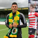 Horsham FC have snapped up ex-Fulham and Millwall defender Matthew Briggs, while Kadell Daniel has committed his future to the club. Pictures courtesy of Horsham FC and John Lines