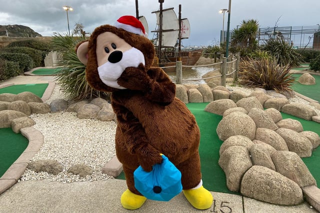 Hastings Adventure Golf on the seafront has a number of fun courses to enjoy