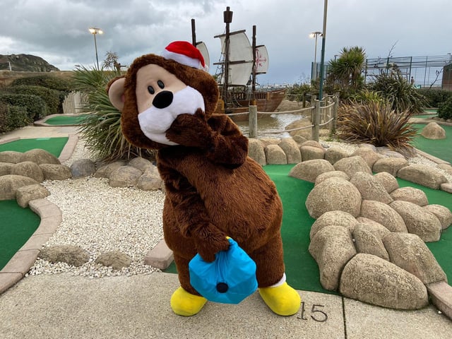 Hastings Adventure Golf on the seafront has a number of fun courses to enjoy