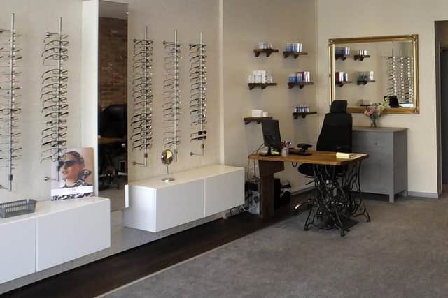 Inside Armstrongs Opticians