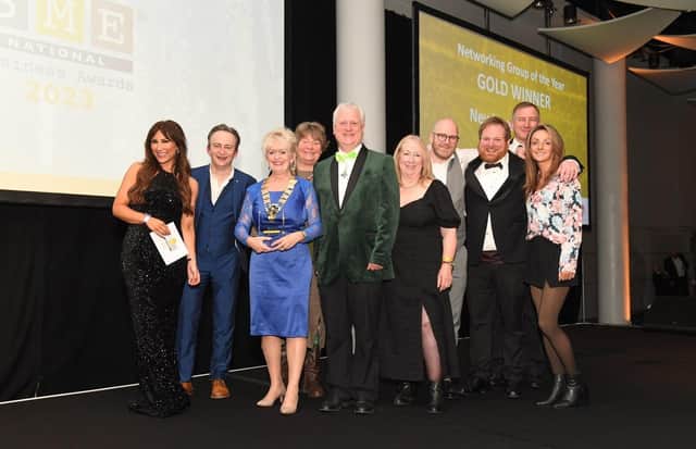 Newhaven Chamber of Commerce wins "Networking Group of the Year" at the SME National Business Awards