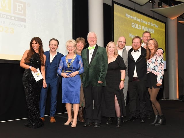 Newhaven Chamber of Commerce wins "Networking Group of the Year" at the SME National Business Awards