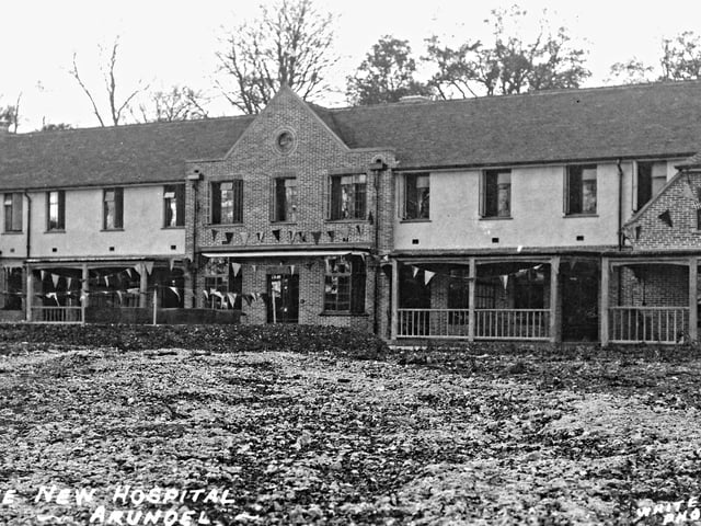 The newly-built hospital in Chichester Road, Arundel