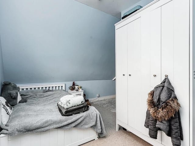 At the top of the house there are two further double bedrooms