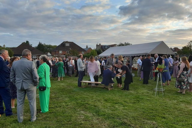 High Sheriff of West Sussex Andy Bliss hosted his summer reception at Fishbourne Roman Palace
