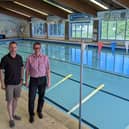 From left: Lewes District Councillor Johnny Denis and Fred Furner, head of property at Wave Active