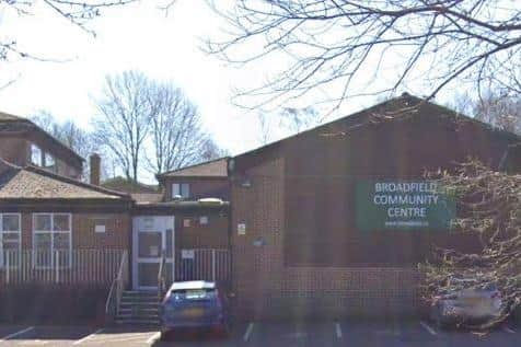The event will be held at Broadfield Community Centre