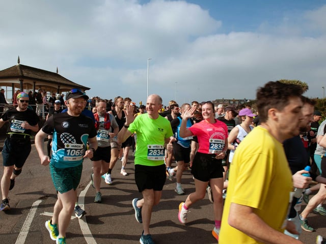 Hastings Half Marathon 2026 - pictures by Frank Copper