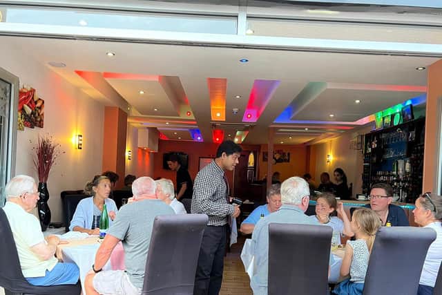 Flavour owner Mustak Miah in Burgess Hill
