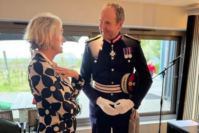 Lord-Lieutenant of East Sussex and Dr Rachael James.