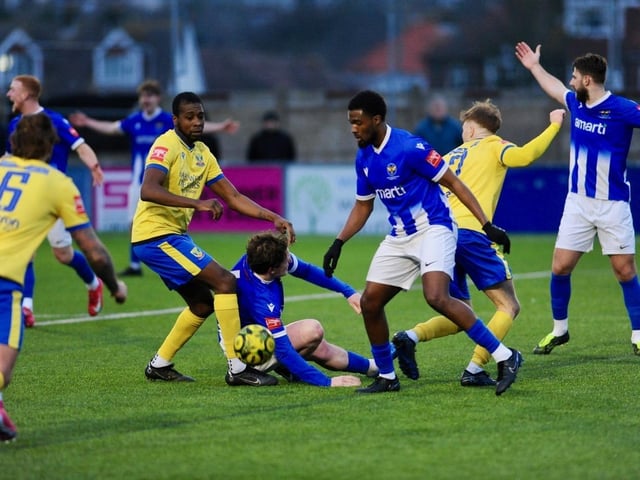 Lancing v East Grinstead Town, Isthmian south east division