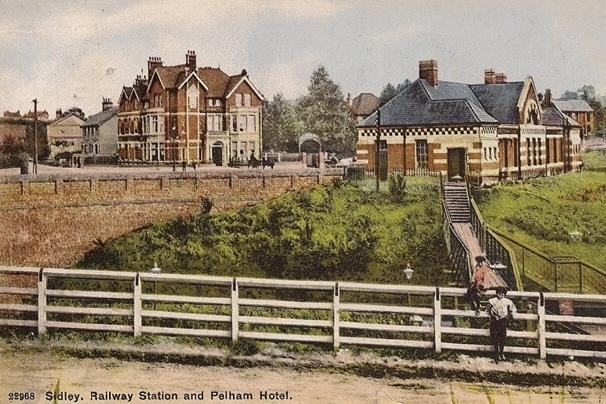 Sidley railway station opened in 1902. It was on the Bexhill West branch of the Hastings line from Tunbridge Wells. It was opened by the South Eastern and Chatham Railway.
All the station buildings and platforms were demolished soon after closure in 1964. The goods shed was the last railway building on the site which was demolished in 2009 having been derelict for many years.