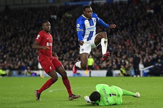 Brighton and Hove Albion striker Danny Welbeck is fit and pushing to start at Leicester