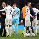 Tottenham manager Ange Postecoglou said the fresh legs of the substitutes were key to beating a ‘fatigued’ Brighton side. (Photo by Julian Finney/Getty Images)