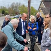 Arundel and South Downs MP Andrew Griffith met with members of the Sayers Common Village Society and Parish Council, as well as residents and representatives from Southern Water, to discuss the problem with overflowing sewage in the village