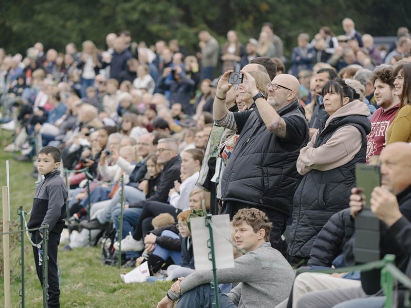Battle of Hastings reenactment at Battle Abbey 2025. Pic supplied by Tom Arber/English Heritage.