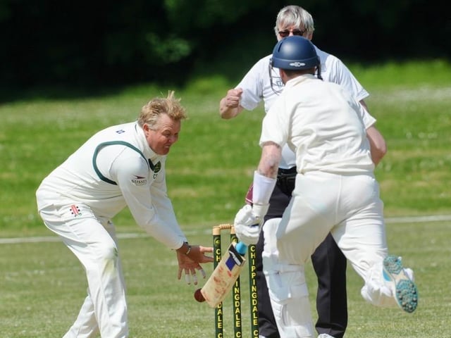 Action from Goring CC's win at Chippingdale in the Sussex Cricket League Division 4 West