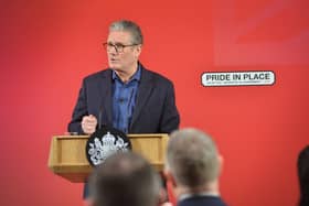 Prime Minister Sir Keir Starmer at Horntye Park in Hastings on February 5 2026.