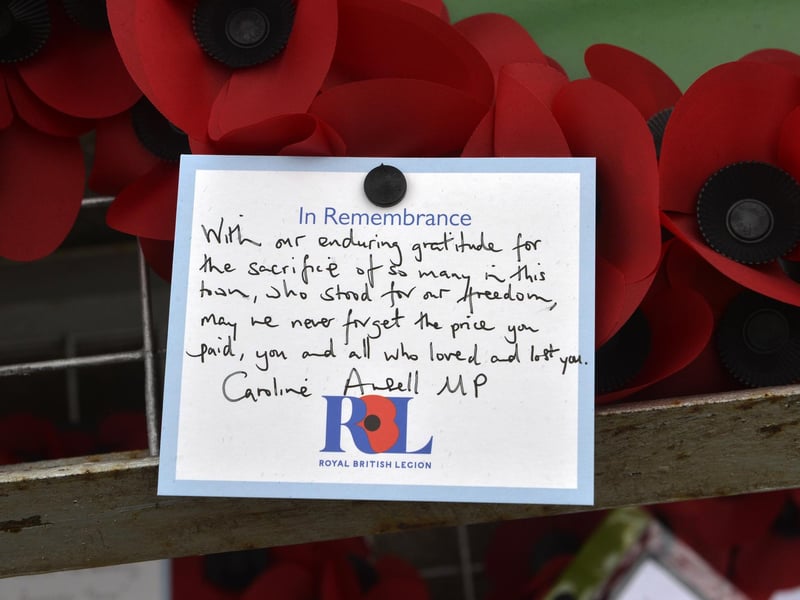 Eastbourne Remembrance Sunday Service (Photo by Jon Rigby)