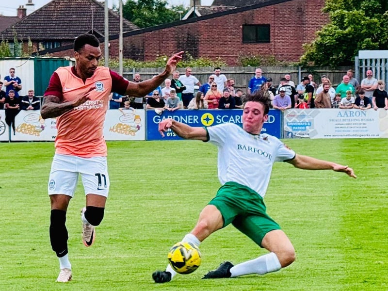 Rocks v Pompey pre-season friendly, July 2024