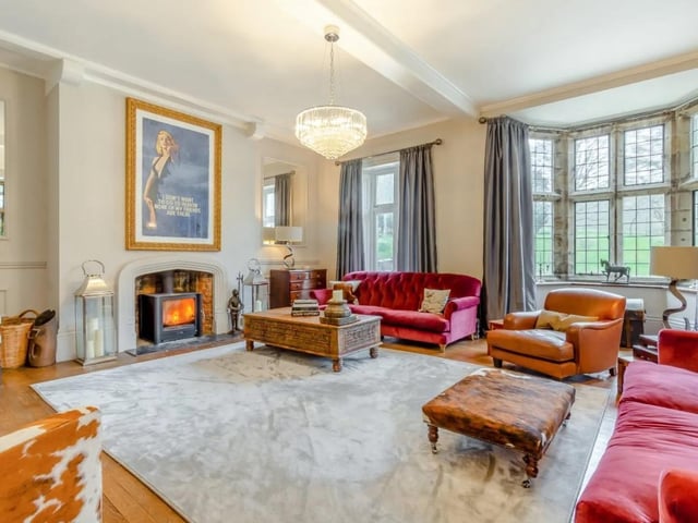 The ground floor has four reception rooms