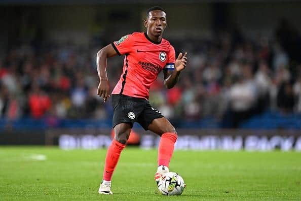 Brighton left back Pervis Estupinan is injured for the Marseille match