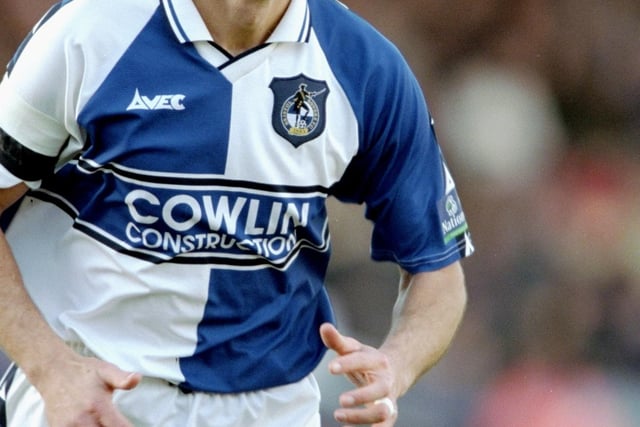 Andy Tillson is Bristol Rovers' record signing after joining in 1992/1993	for £401,000.