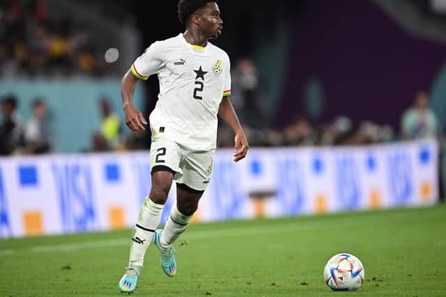 Lamptey impressed at the 2022 World Cup for Ghana (Photo by Stuart Franklin/Getty Images)