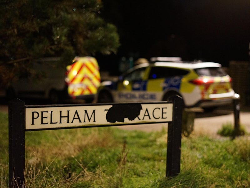 Pells Recreation Ground in Lewes has been taped off following a police incident on Saturday night (August 19).